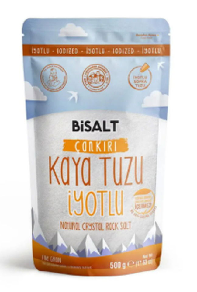 BİSALT KAYA TUZU 500 GR İYOTLU İNXE